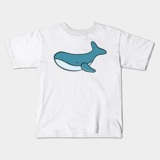 Whale illustration vector object Kids T-Shirt